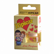 Ароматизатор КОНТЕКС HIPICAR деревянная бутылка "LOVE" (желтый) 1/20шт